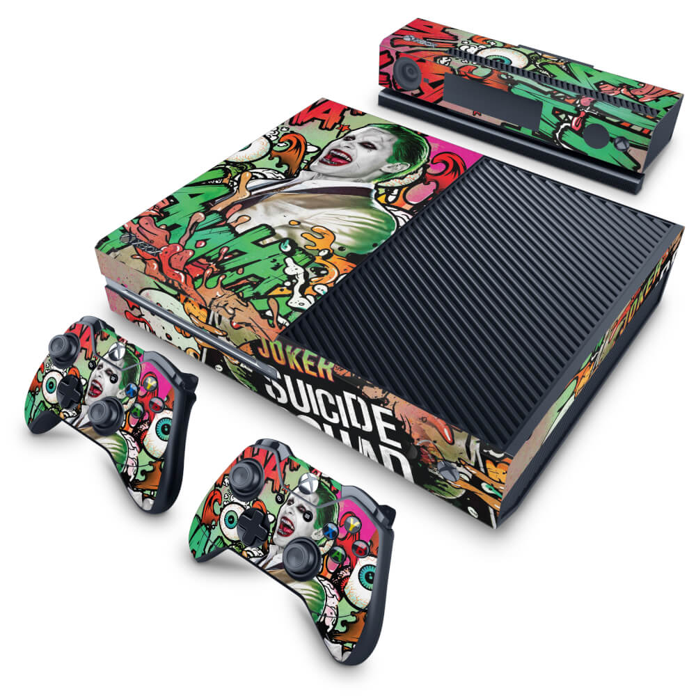 Skin Anti-Rage Xbox One Fat - Esquadrão Suicida #B