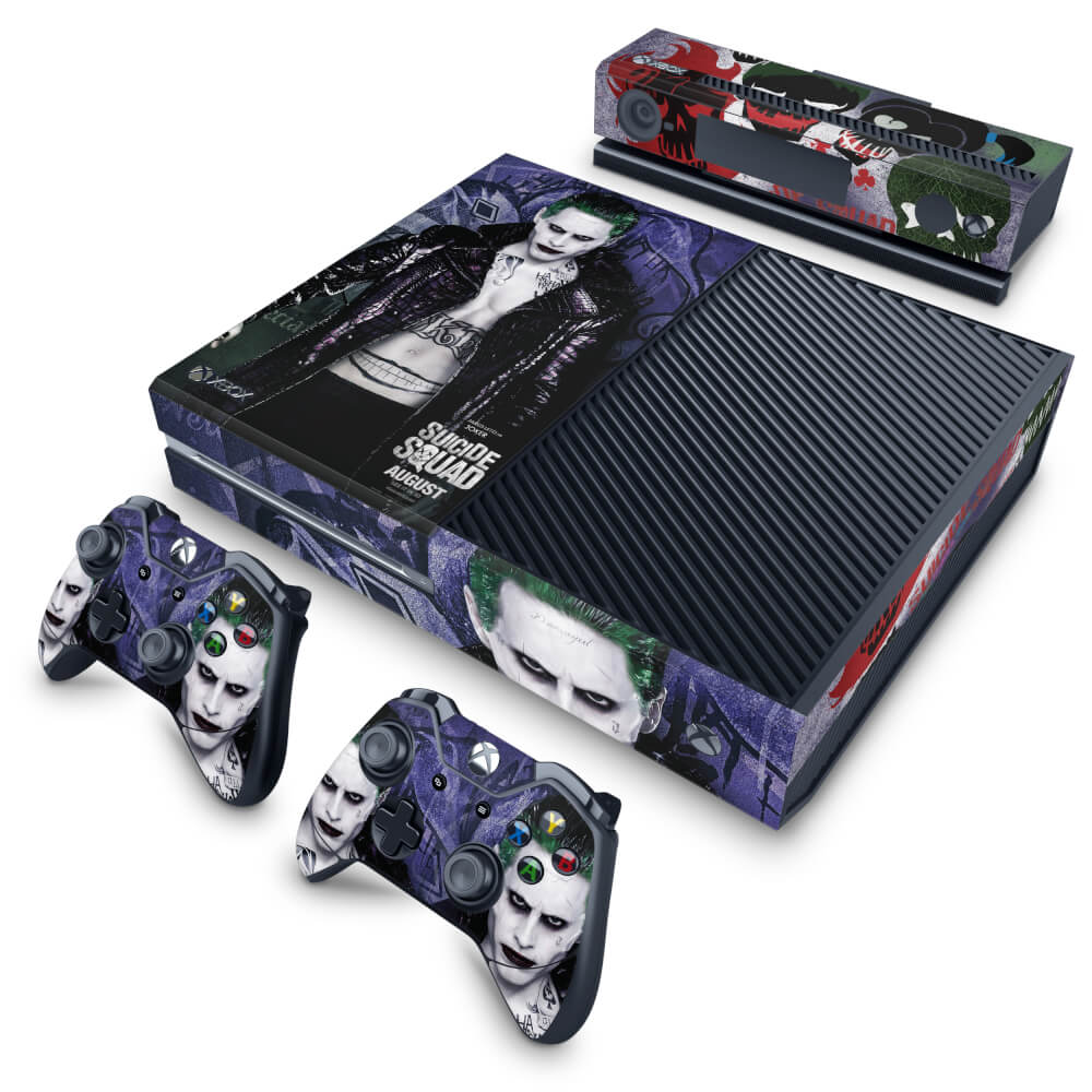 Skin Anti-Rage Xbox One Fat - Esquadrão Suicida #D