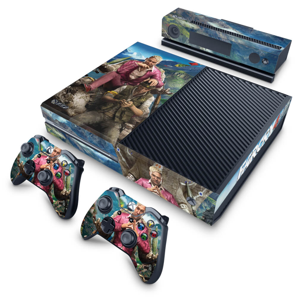 Skin Anti-Rage Xbox One Fat - Far Cry 4