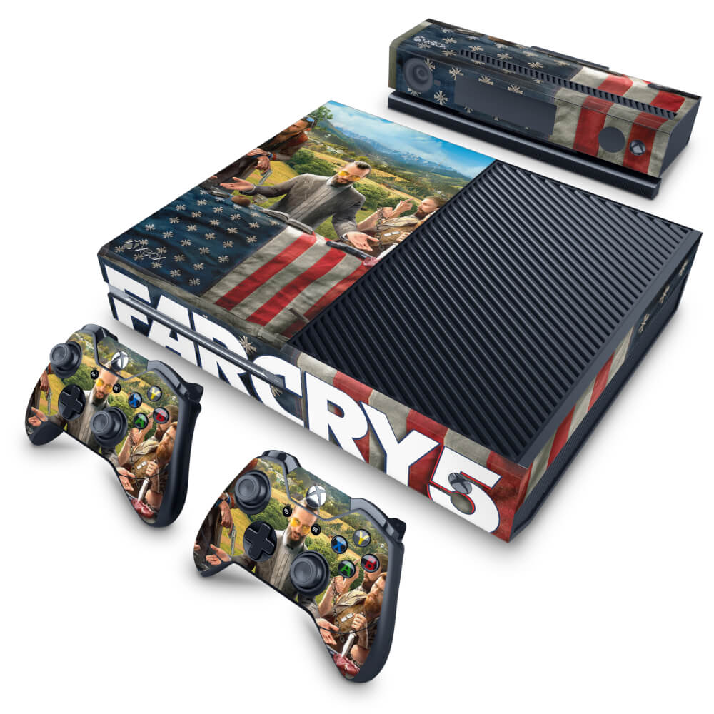 Skin Anti-Rage Xbox One Fat - Far Cry 5