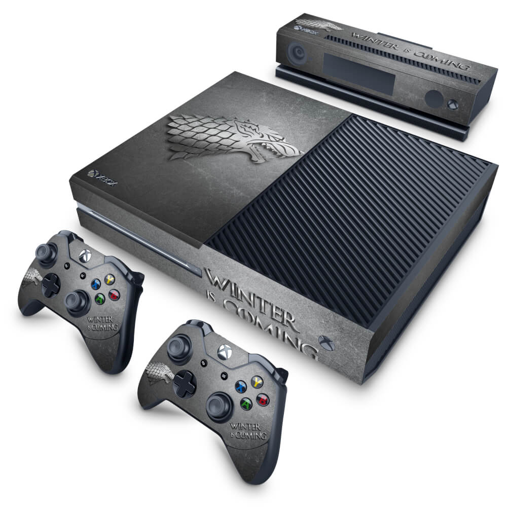 Skin Anti-Rage Xbox One Fat - Game Of Thrones Stark