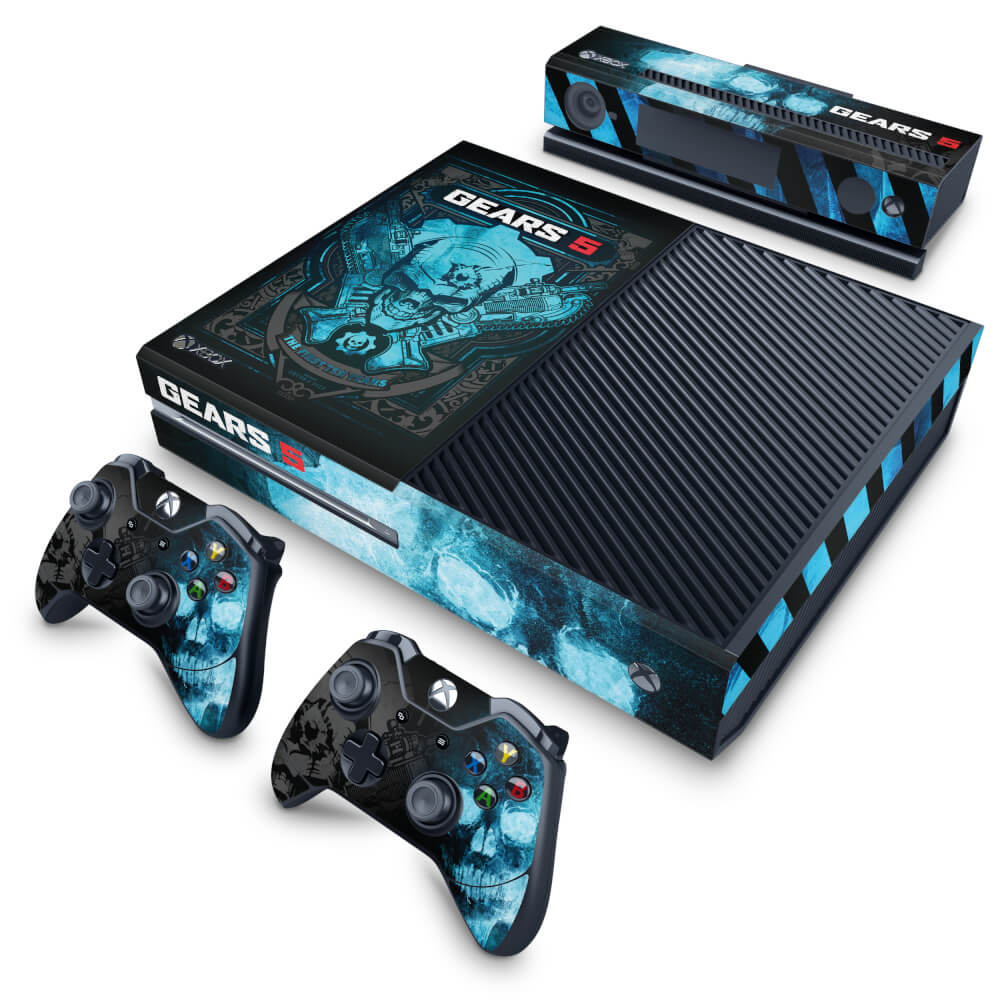 Skin Anti-Rage Xbox One Fat - Gears 5