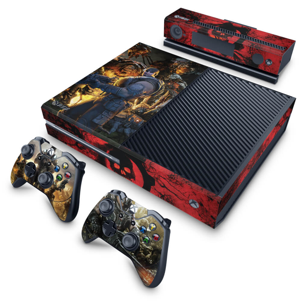 Skin Anti-Rage Xbox One Fat - Gears of War
