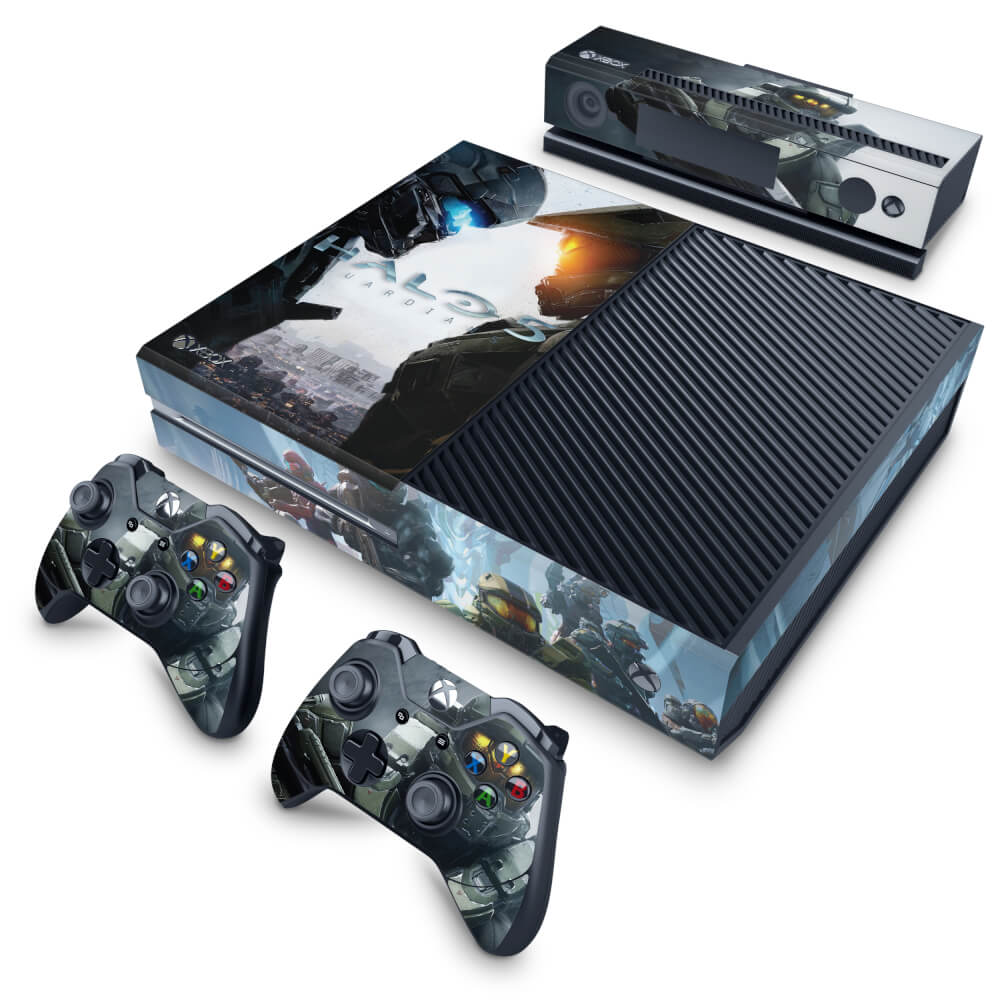 Skin Anti-Rage Xbox One Fat - Halo 5: Guardians #B