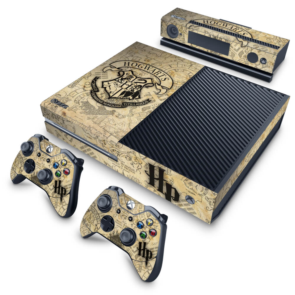 Skin Anti-Rage Xbox One Fat - Harry Potter