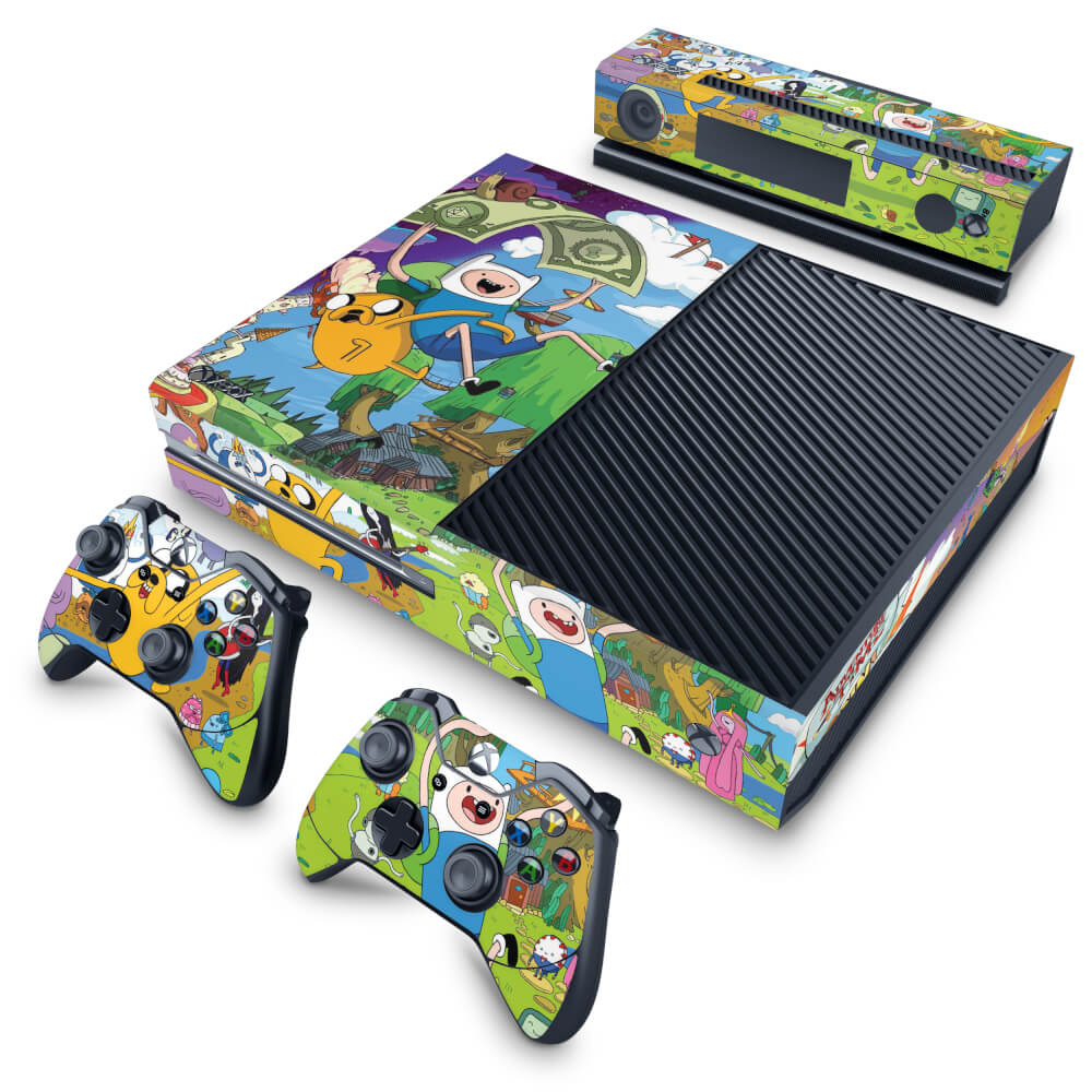Skin Anti-Rage Xbox One Fat - Hora de Aventura