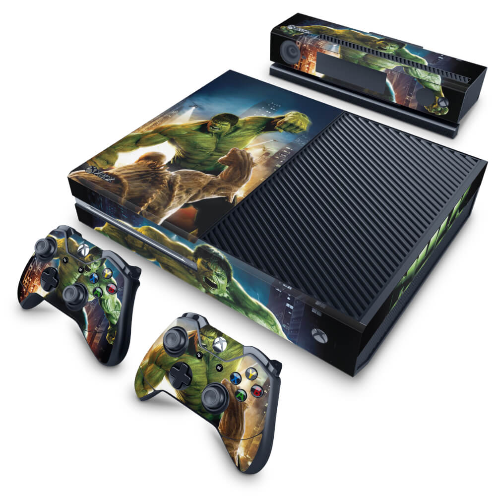Skin Anti-Rage Xbox One Fat - Hulk