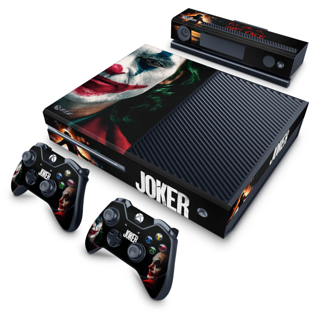 Skin Anti-Rage Xbox One Fat - Joker Coringa Filme