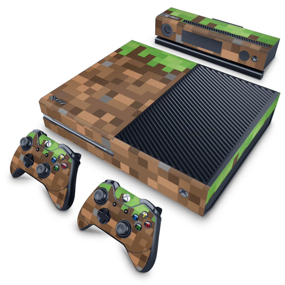 Skin Anti-Rage Xbox One Fat - Minecraft