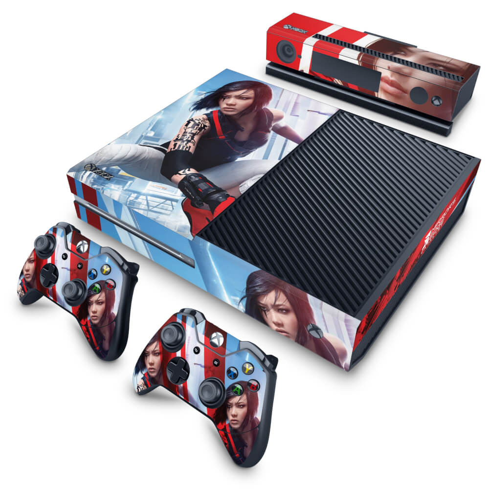Skin Anti-Rage Xbox One Fat - Mirror's Edge Catalyst