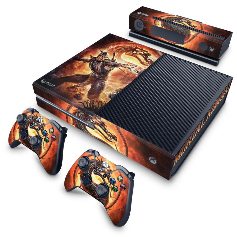 Skin Anti-Rage Xbox One Fat - Mortal Kombat