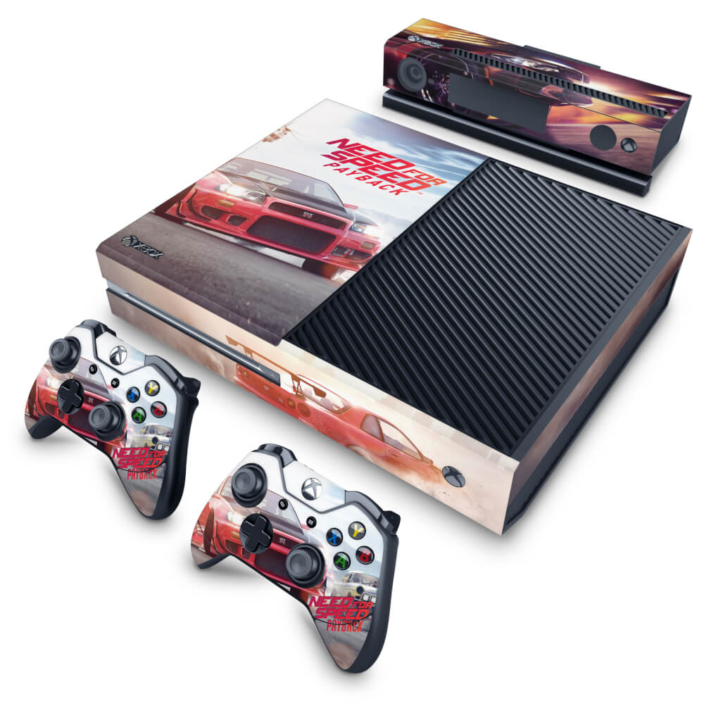 Skin Anti-Rage Xbox One Fat - Need For Speed Payback