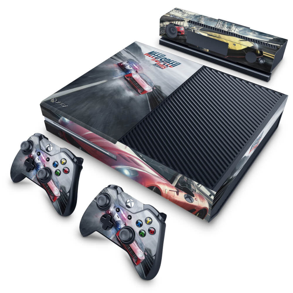 Skin Anti-Rage Xbox One Fat - Need for Speed Rivals