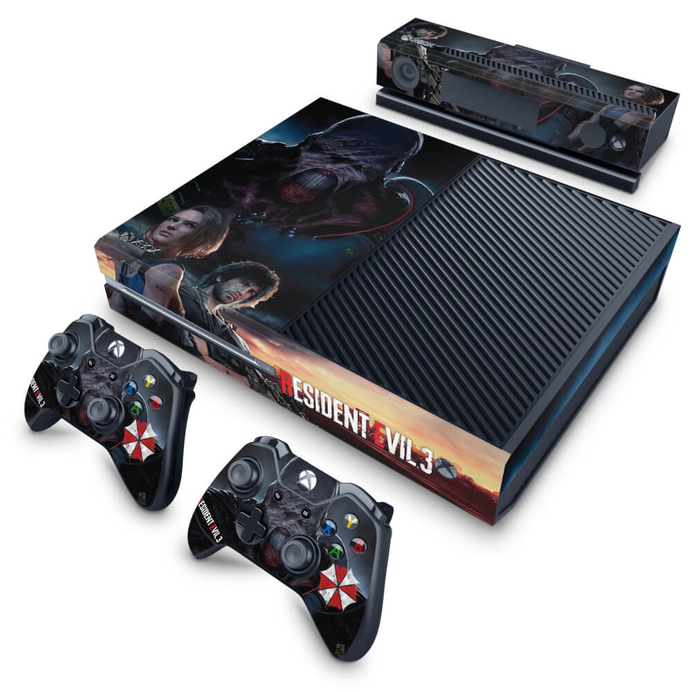 Skin Anti-Rage Xbox One Fat - Resident Evil 3 Remake