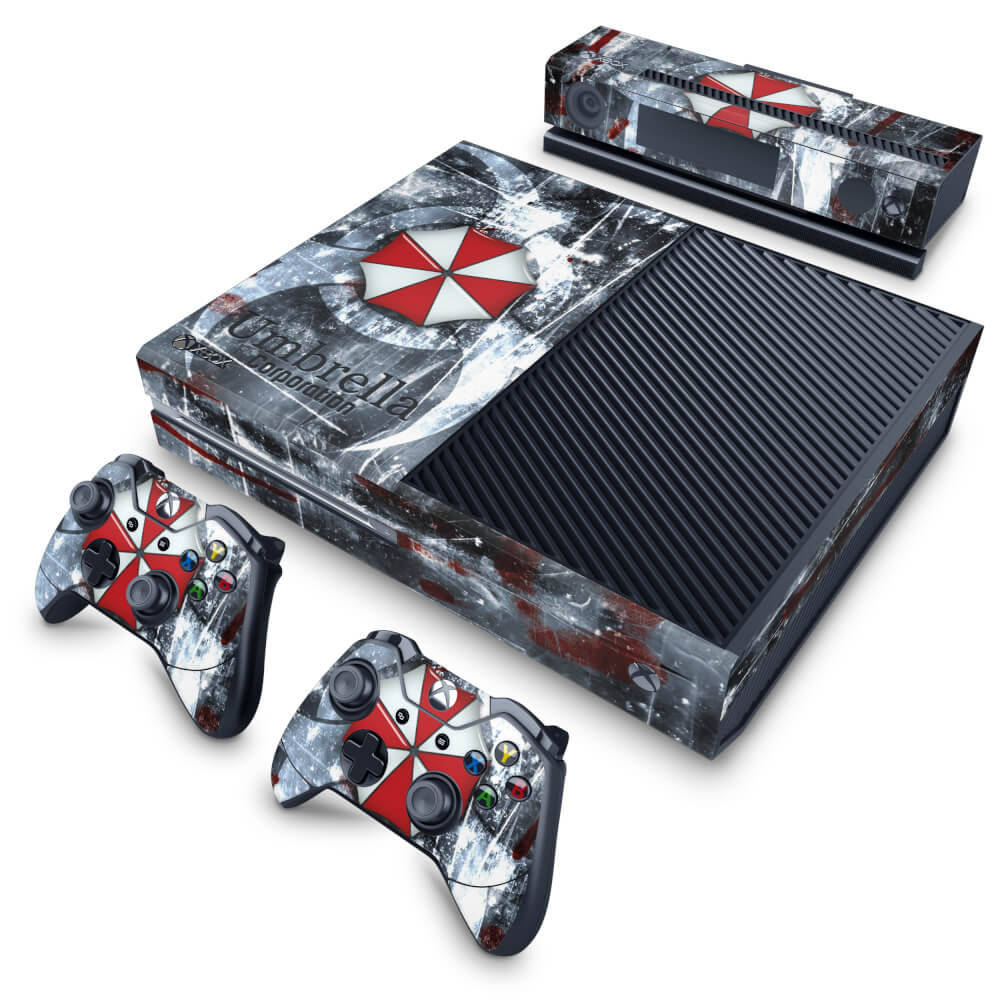 Skin Anti-Rage Xbox One Fat - Resident Evil