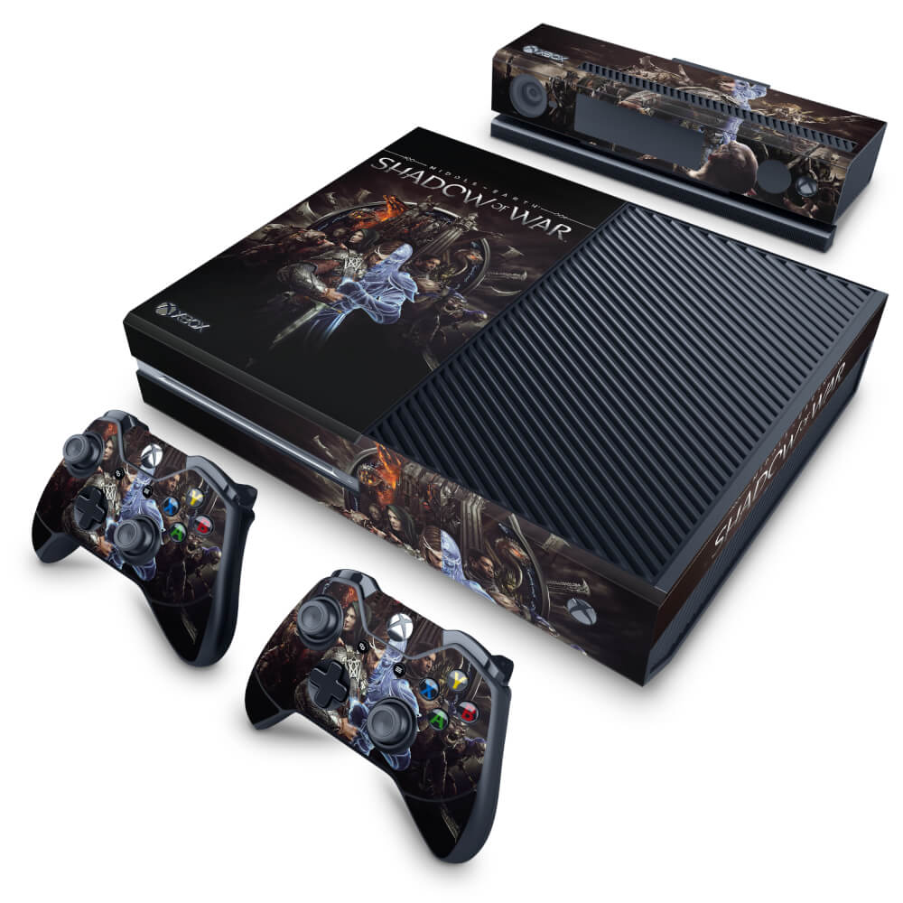 Skin Anti-Rage Xbox One Fat - Shadow of War