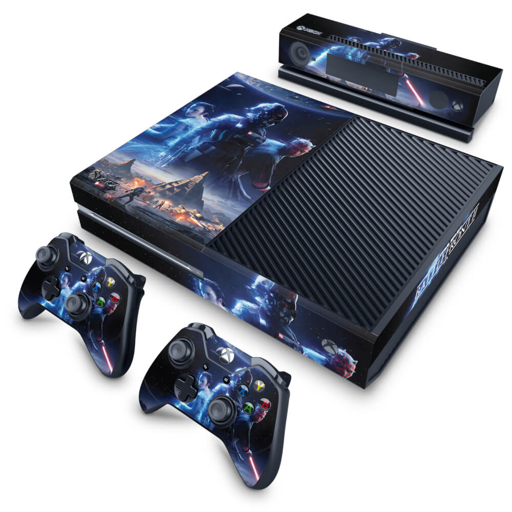 Skin Anti-Rage Xbox One Fat - Star Wars - Battlefront 2