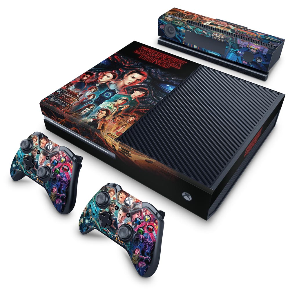 Skin Anti-Rage Xbox One Fat - Stranger Things