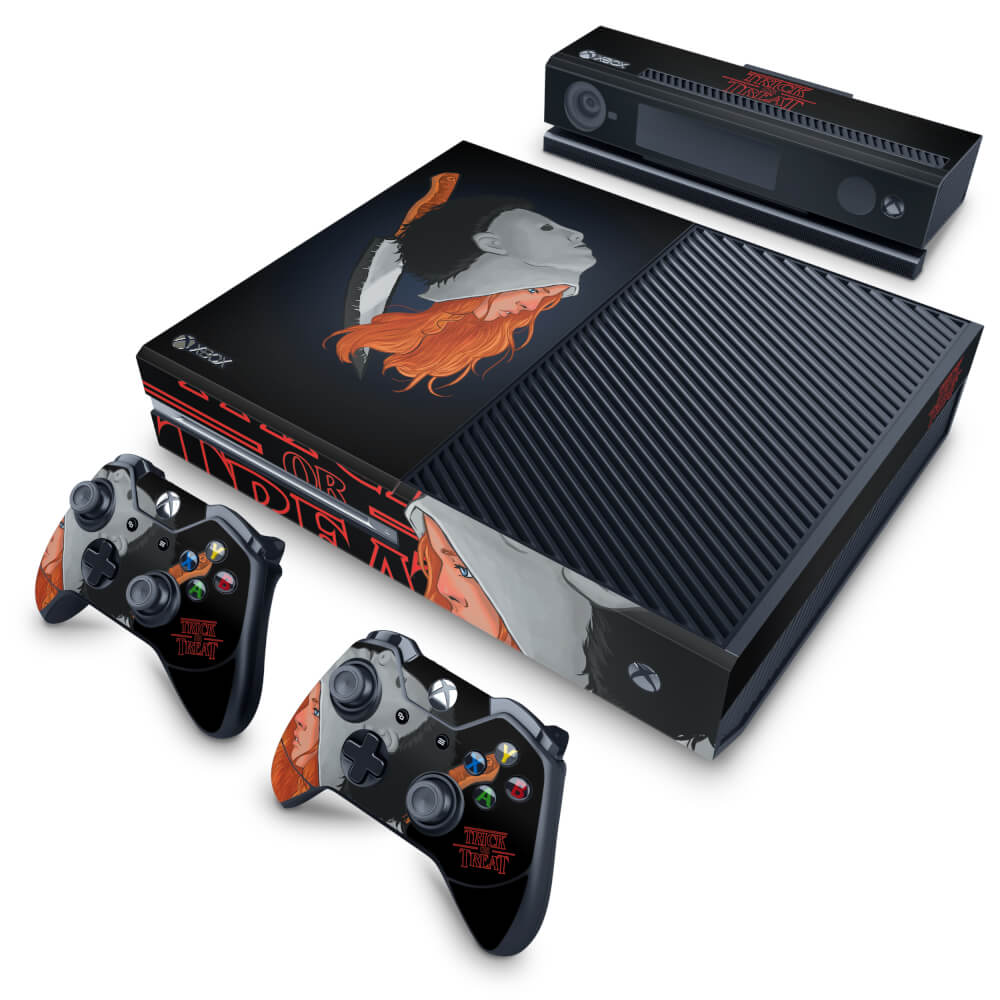 Skin Anti-Rage Xbox One Fat - Stranger Things Max