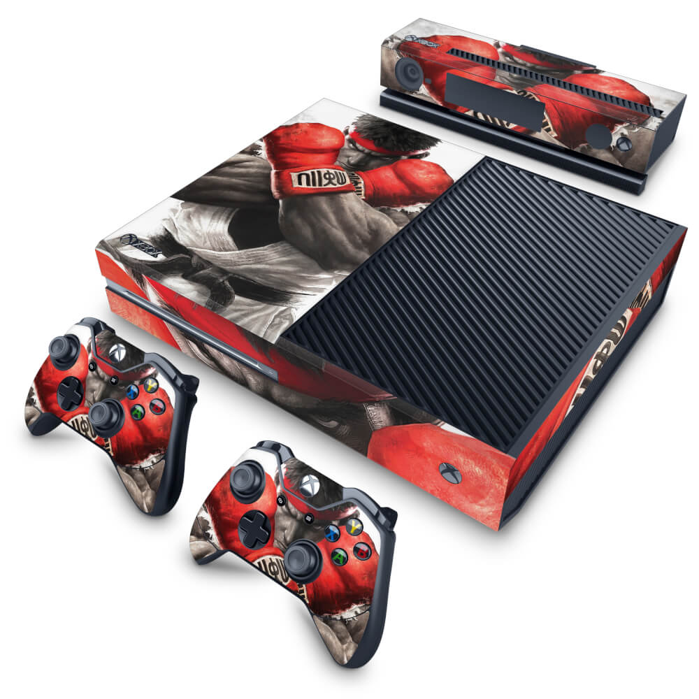 Skin Anti-Rage Xbox One Fat - Street Fighter V