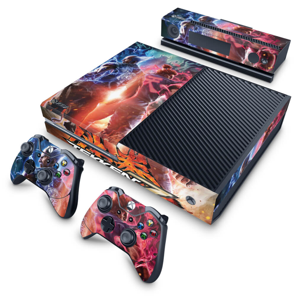 Skin Anti-Rage Xbox One Fat - Tekken 7