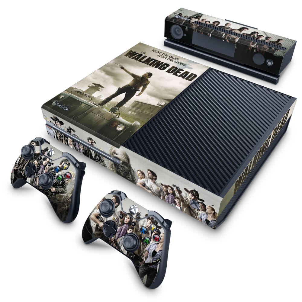 Skin Anti-Rage Xbox One Fat - The Walking Dead