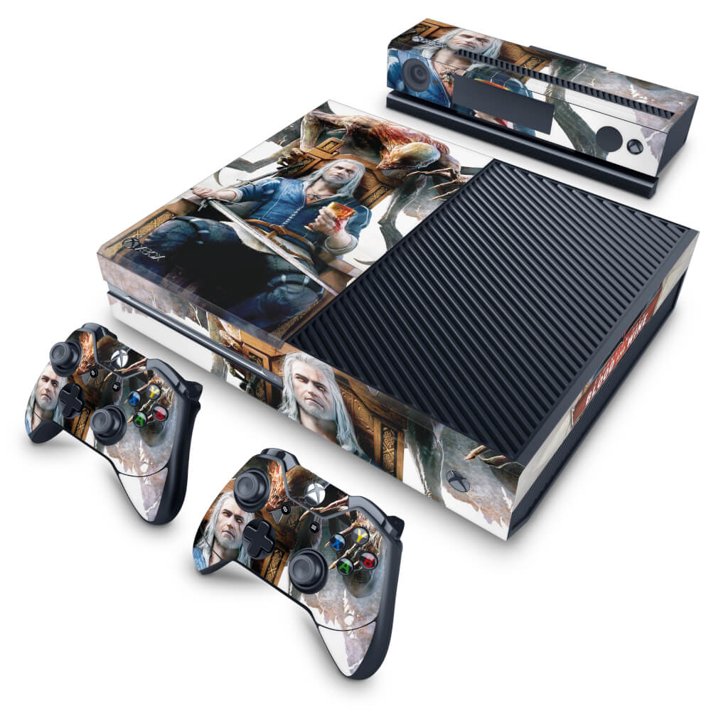 Skin Anti-Rage Xbox One Fat - The Witcher 3 Blood And Wine