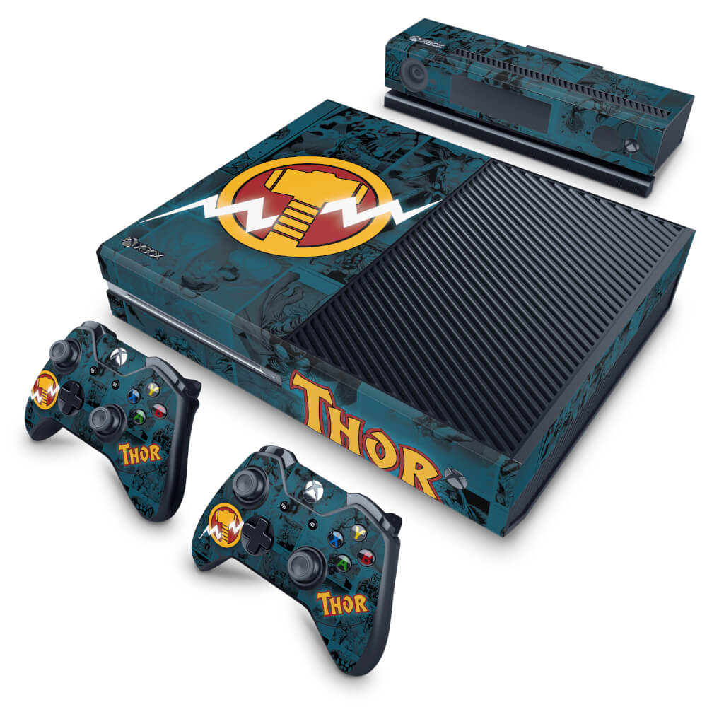 Skin Anti-Rage Xbox One Fat - Thor Comics