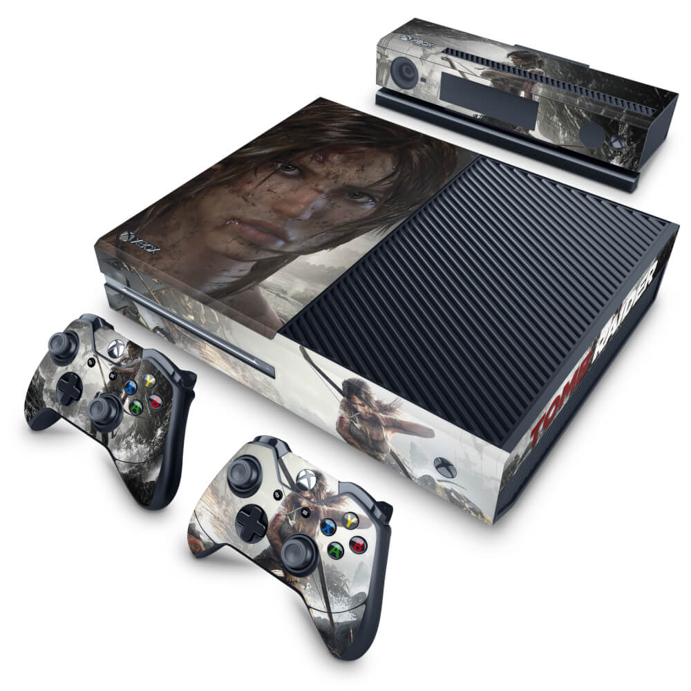 Skin Anti-Rage Xbox One Fat - Tomb Raider