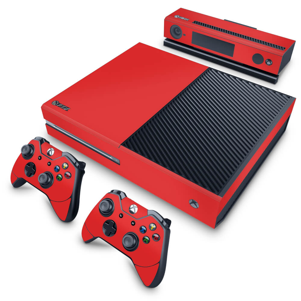 Skin Anti-Rage Xbox One Fat - Vermelho