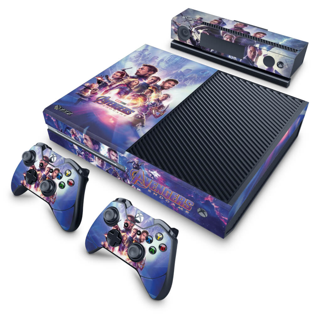 Skin Anti-Rage Xbox One Fat - Vingadores Ultimato Endgame