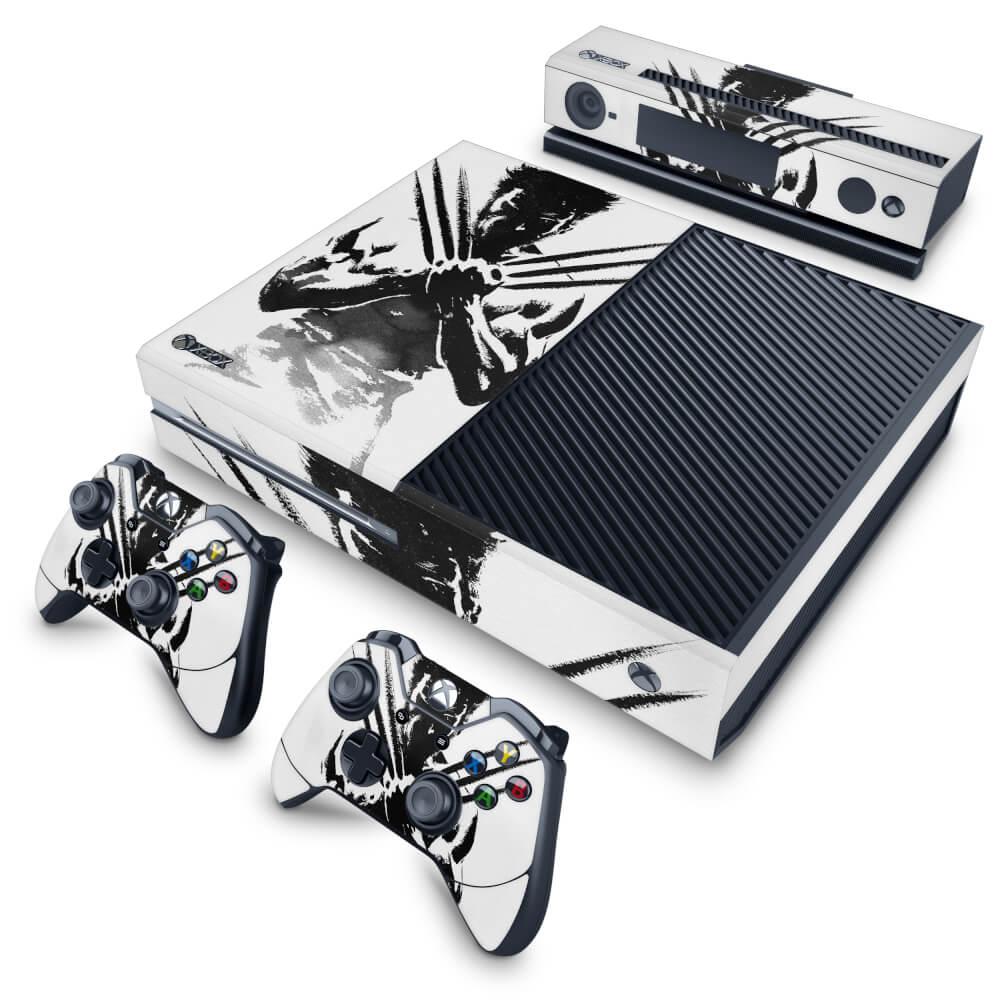 Skin Anti-Rage Xbox One Fat - Wolverine - X Men