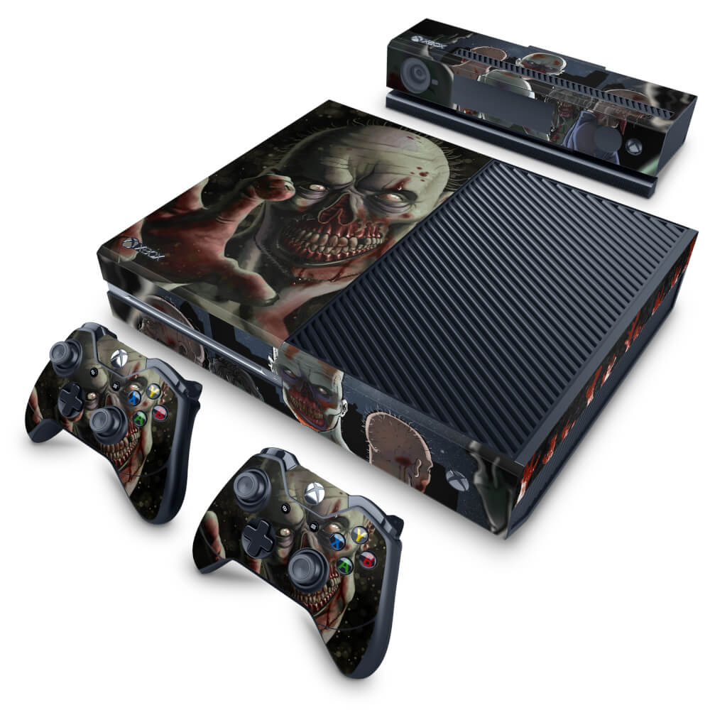 Skin Anti-Rage Xbox One Fat - Zombie Zumbi The Walking