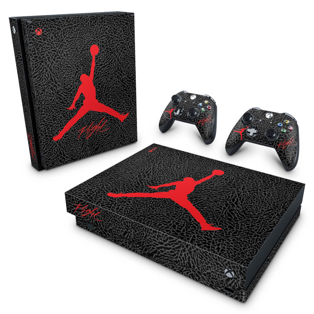 Skin Anti-Rage Xbox One X - Air Jordan Flight