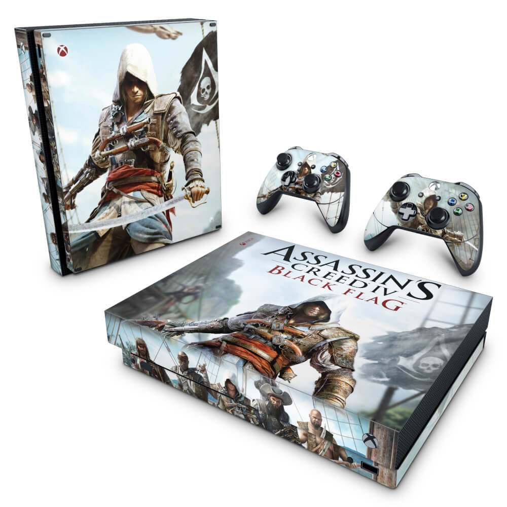 Skin Anti-Rage Xbox One X - Assassin's Creed Black Flag