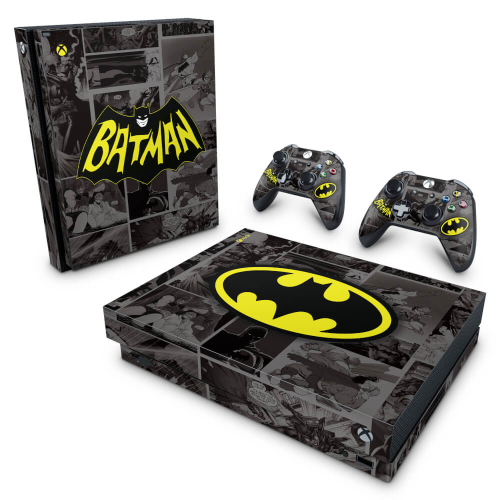 Skin Anti-Rage Xbox One X - Batman Comics