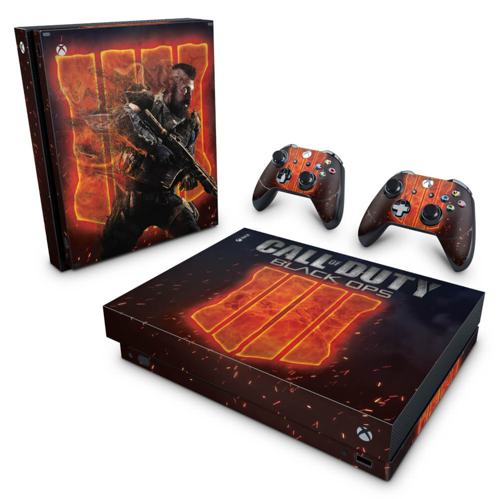 Skin Anti-Rage Xbox One X - Call of Duty Black ops 4