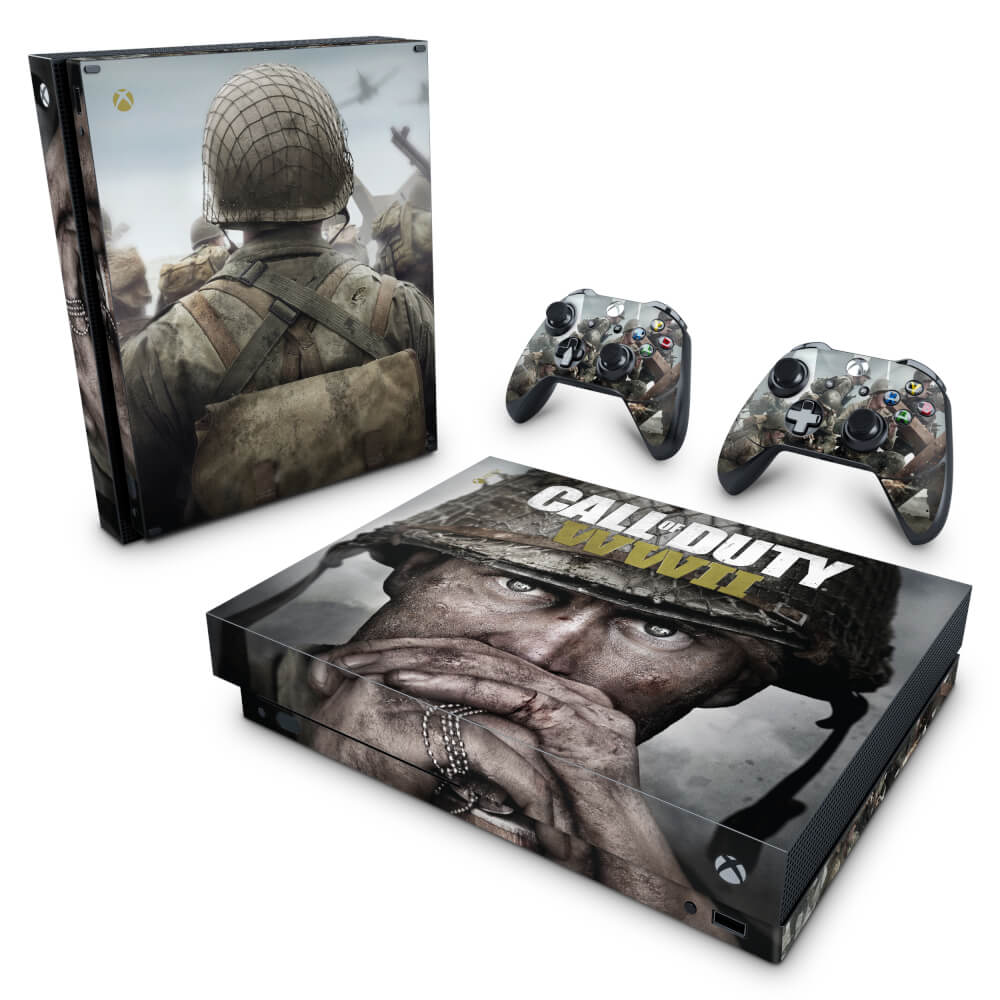Skin Anti-Rage Xbox One X - Call of Duty WW2