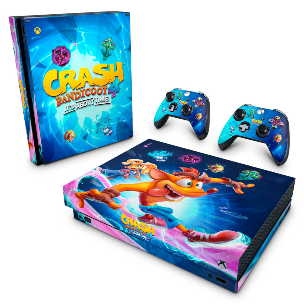 Skin Anti-Rage Xbox One X - Crash Bandicoot 4