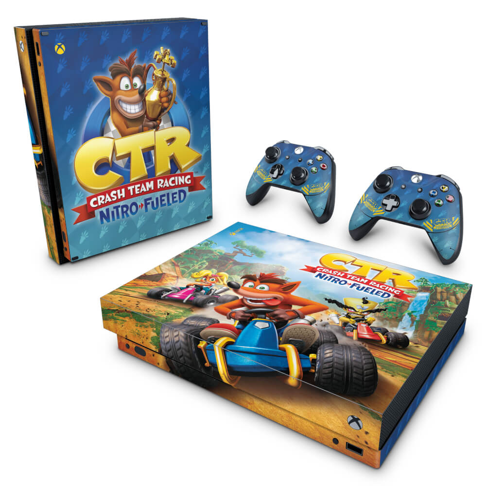 Skin Anti-Rage Xbox One X - Crash Team Racing CTR