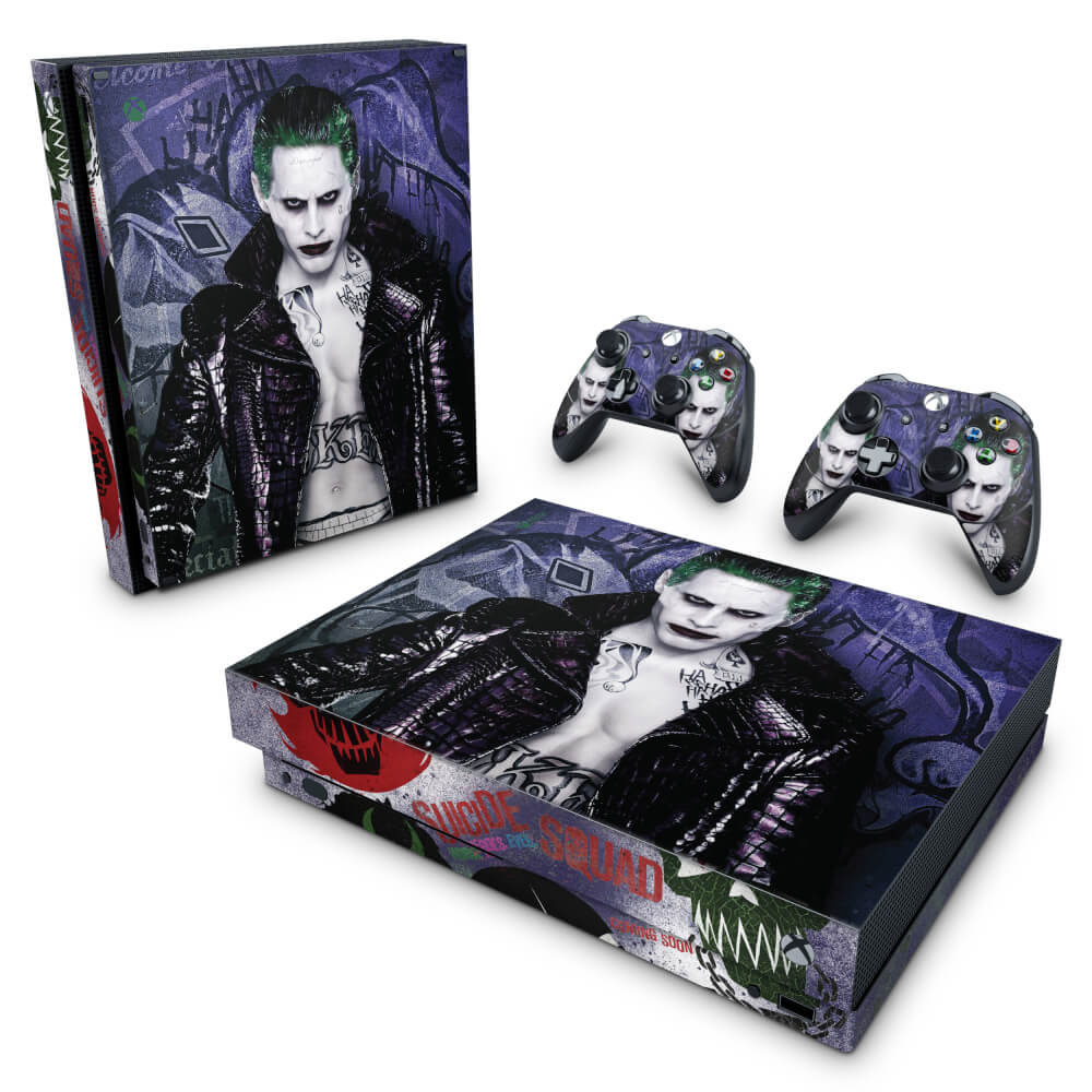 Skin Anti-Rage Xbox One X - Esquadrão Suicida #D