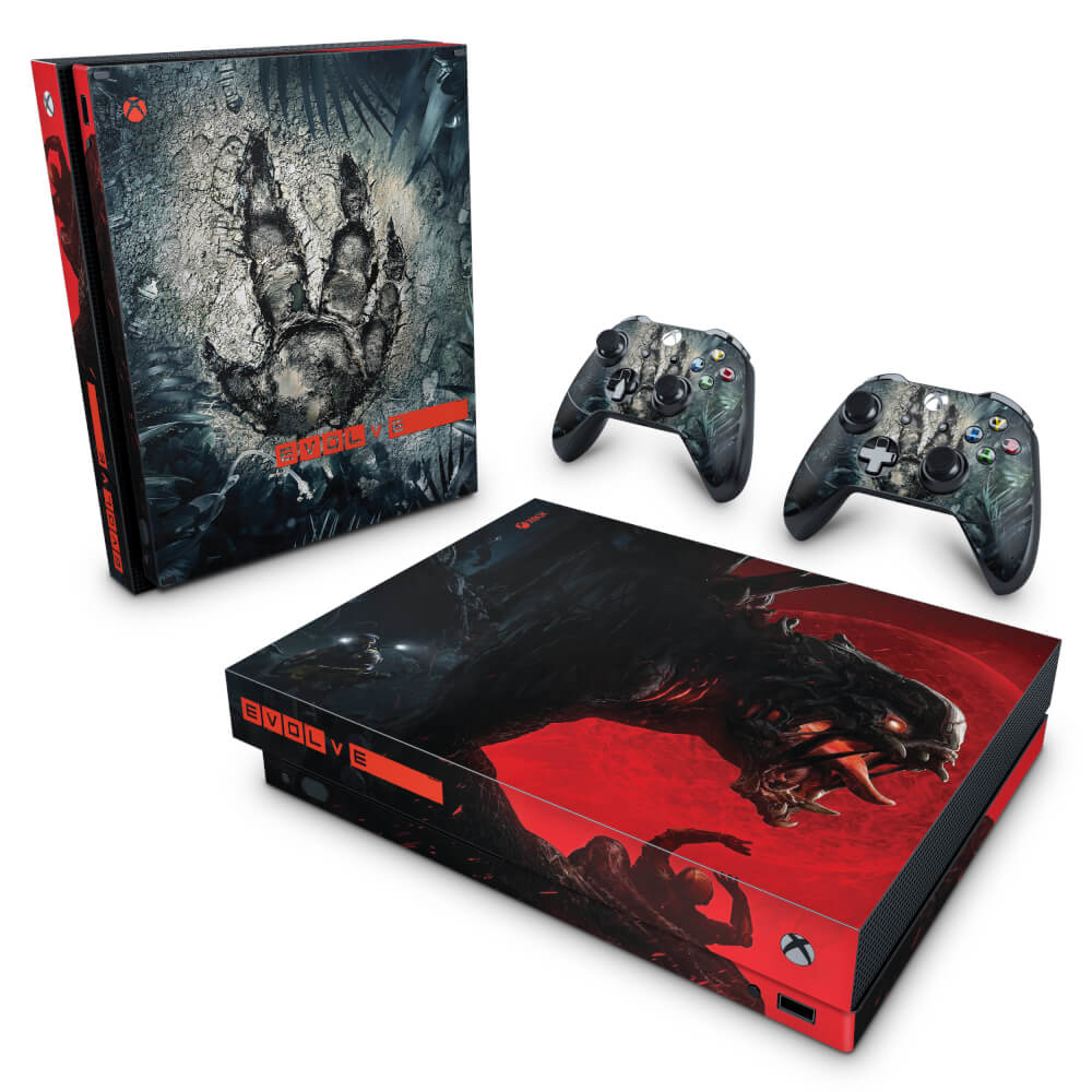 Skin Anti-Rage Xbox One X - Evolve
