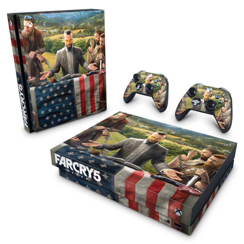 Skin Anti-Rage Xbox One X - Far Cry 5