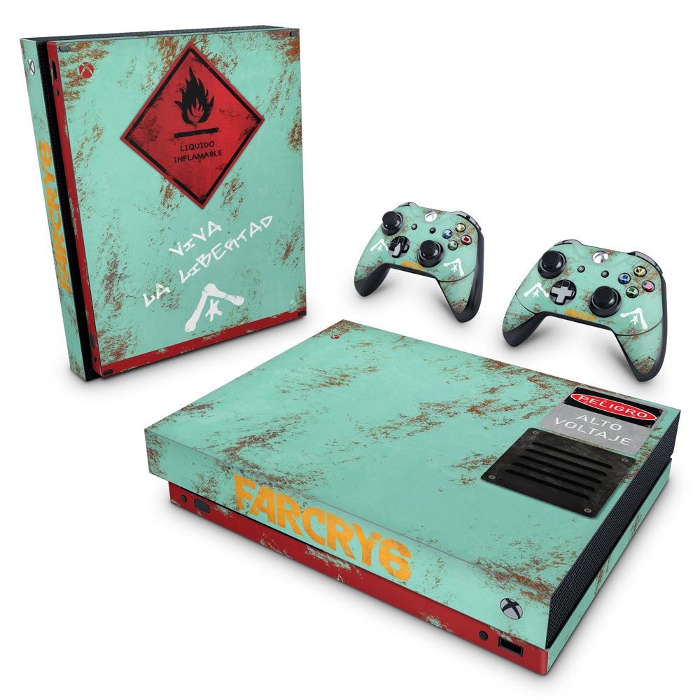 Skin Anti-Rage Xbox One X - Far Cry 6