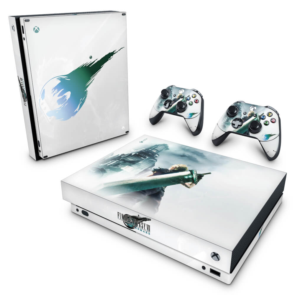Skin Anti-Rage Xbox One X - Final Fantasy 7 Remake