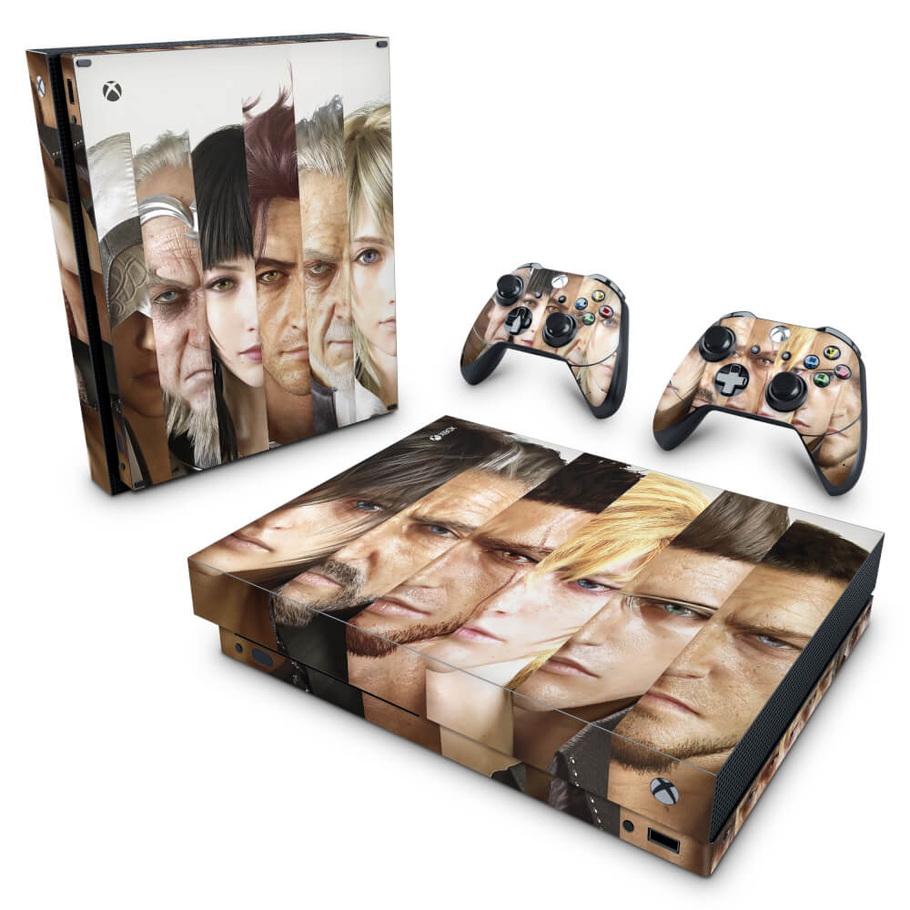 Skin Anti-Rage Xbox One X - Final Fantasy XV #A