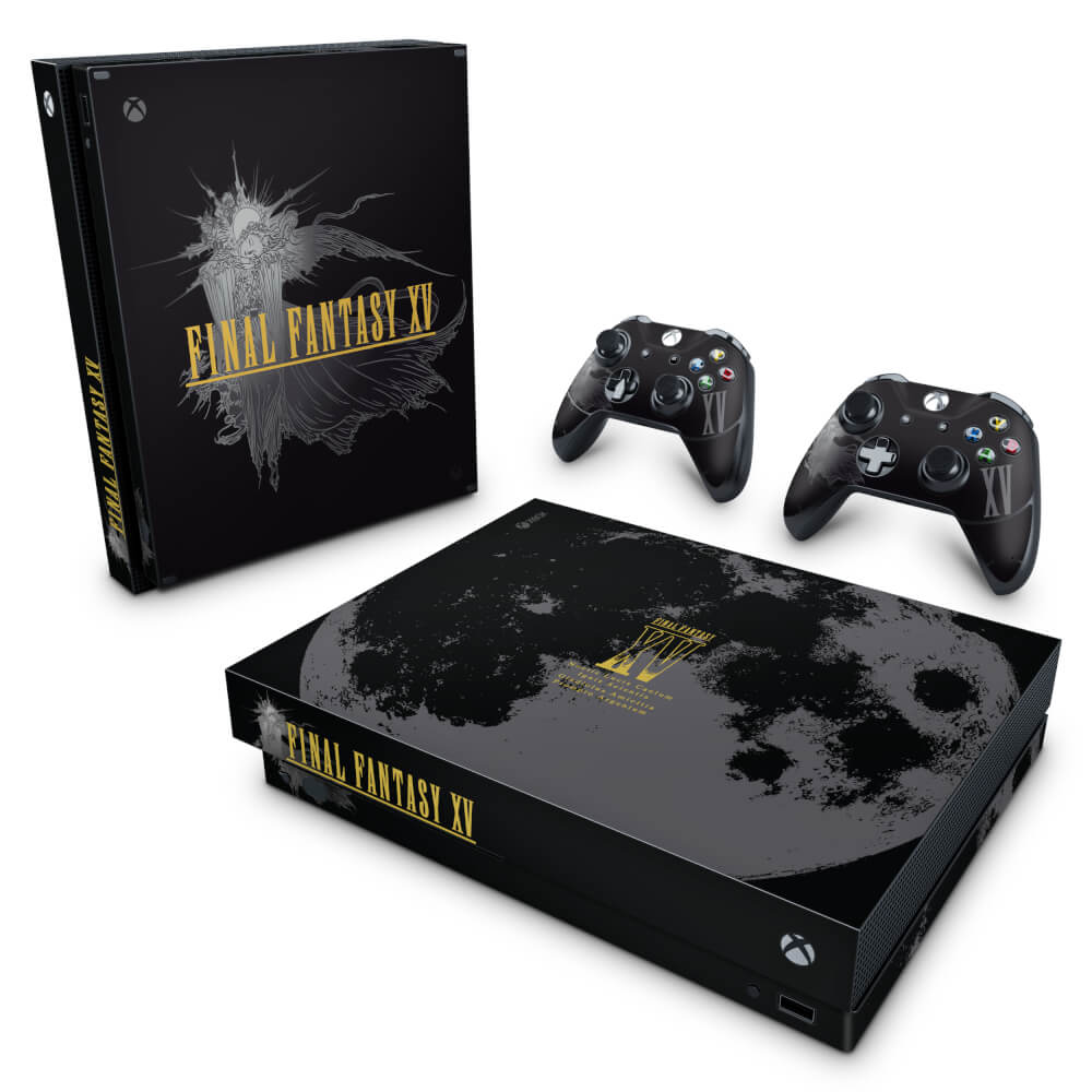 Skin Anti-Rage Xbox One X - Final Fantasy XV Bundle