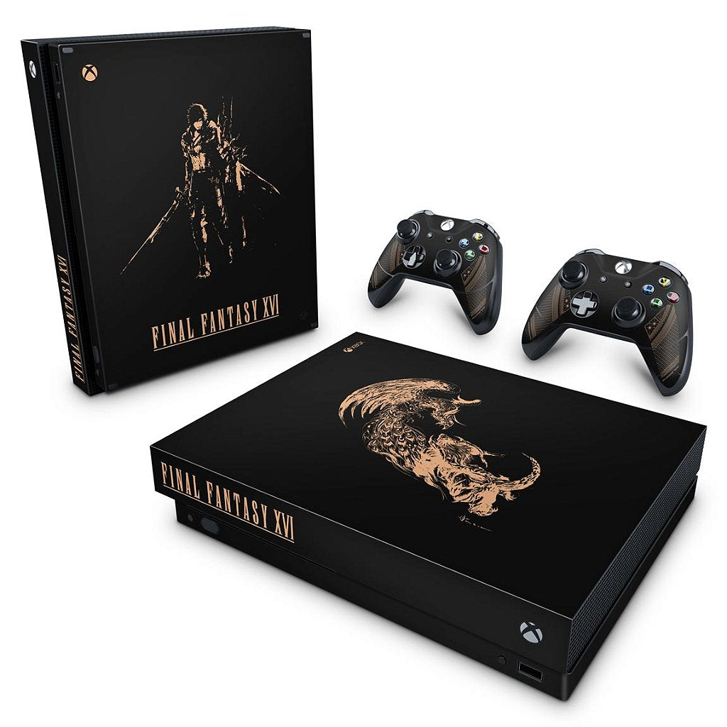 Skin Anti-Rage Xbox One X - Final Fantasy XVI Edition