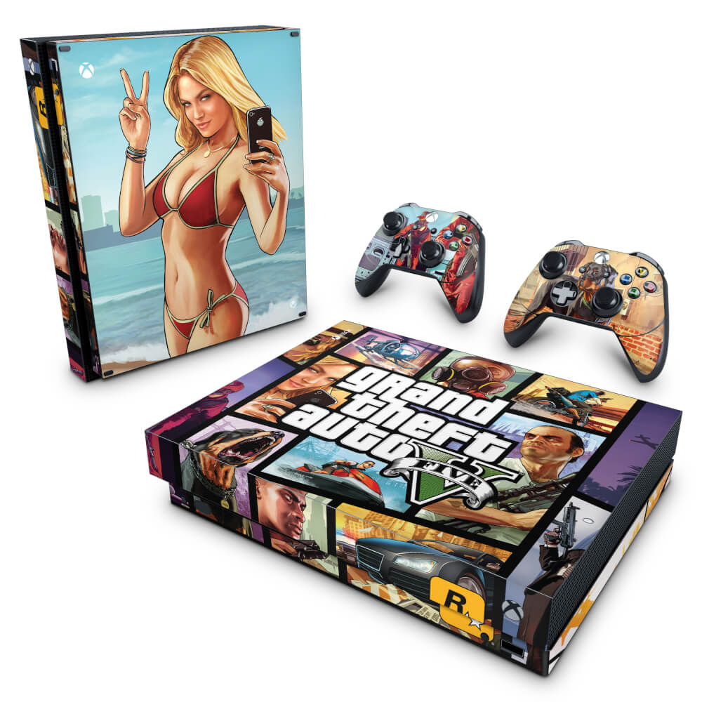 Skin Anti-Rage Xbox One X - GTA V