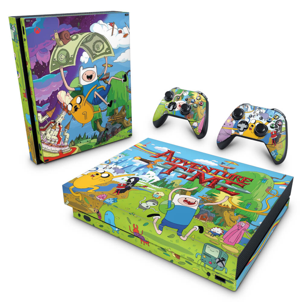 Skin Anti-Rage Xbox One X - Hora de Aventura